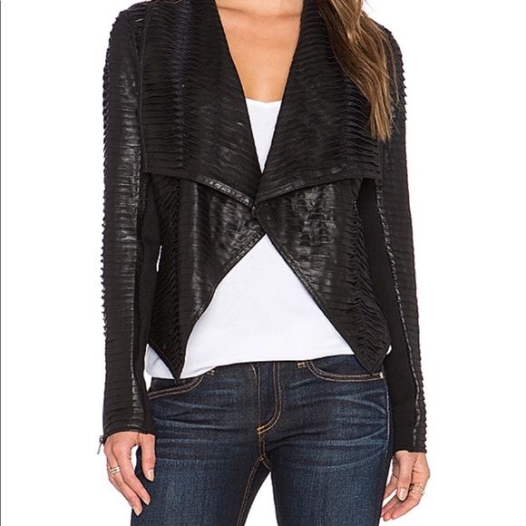 Blank NYC In the Moment vegan leather jacket - Picture 7 of 8